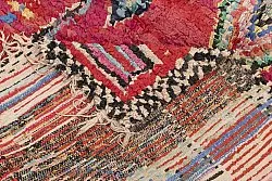 Moroccan Berber rug Boucherouite 185 x 110 cm