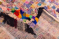 Moroccan Berber rug Boucherouite 235 x 125 cm