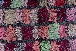 Moroccan Berber rug Boucherouite 285 x 125 cm