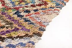 Moroccan Berber rug Boucherouite 230 x 125 cm