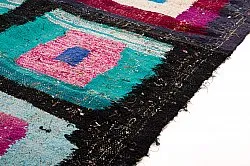 Moroccan Berber rug Boucherouite 140 x 225 cm