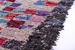 Moroccan Berber rug Boucherouite 265 x 165 cm