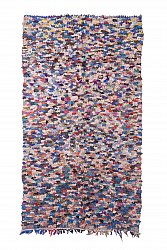 Moroccan Berber rug Boucherouite 280 x 155 cm