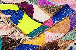 Moroccan Berber rug Boucherouite 135 x 290 cm
