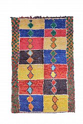 Moroccan Berber rug Boucherouite 255 x 160 cm
