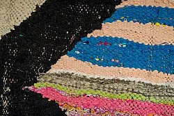 Moroccan Berber rug Boucherouite 140 x 220 cm