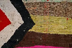 Moroccan Berber rug Boucherouite 130 x 260 cm