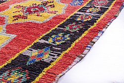 Moroccan Berber rug Boucherouite 260 x 135 cm