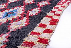 Moroccan Berber rug Boucherouite 235 x 130 cm
