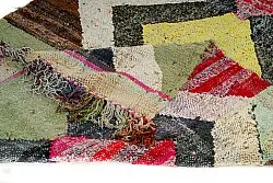 Moroccan Berber rug Boucherouite 135 x 230 cm