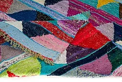 Moroccan Berber rug Boucherouite 135 x 265 cm