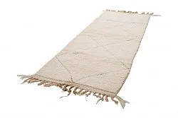 Kilim Moroccan Berber rug Beni Ourain 290 x 90 cm