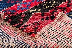 Moroccan Berber rug Boucherouite 135 x 205 cm