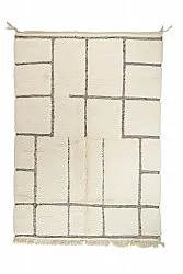 Kilim Moroccan Berber rug Beni Ourain 200 x 295 cm