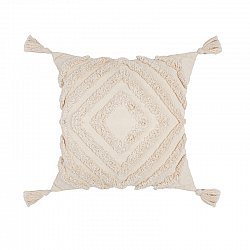 Cushion cover - Natural Boho 45 x 45 cm (beige)