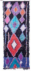 Moroccan Berber rug Boucherouite 300 x 110 cm