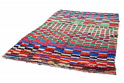Moroccan Berber rug Boucherouite 240 x 150 cm