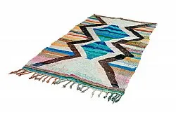 Moroccan Berber rug Boucherouite 135 x 235 cm