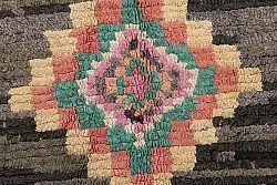 Moroccan Berber rug Boucherouite 225 x 105 cm