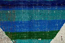 Moroccan Berber rug Boucherouite 135 x 235 cm