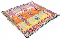 Moroccan Berber rug Boucherouite 162 x 152 cm