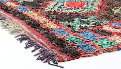 Moroccan Berber rug Boucherouite 270 x 120 cm