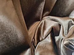 Curtains - Velvet curtains Marlyn (dark beige)