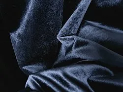 Curtains - Velvet curtains Marlyn (navy)