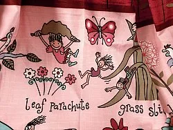 Curtain - Pink Friends (pink)