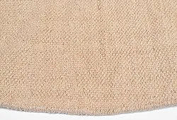 Round cotton rug - Billie (beige)