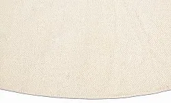 Round cotton rug - Billie (white)