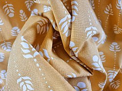 Curtains - Cotton curtain Sari (Yellow)