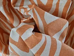 Curtains - Cotton curtain Laura (orange)