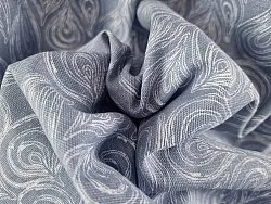 Curtains - Cotton curtain Merja (blue)
