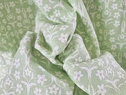 Curtains - Cotton curtain Ella (Green)