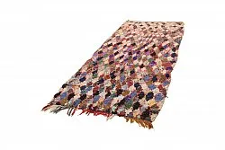 Moroccan Berber rug Boucherouite 295 x 120 cm