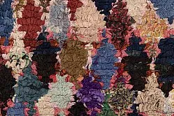 Moroccan Berber rug Boucherouite 295 x 120 cm