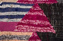 Moroccan Berber rug Boucherouite 125 x 290 cm