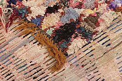 Moroccan Berber rug Boucherouite 295 x 120 cm