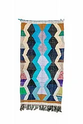 Moroccan Berber rug Boucherouite 155 x 250 cm