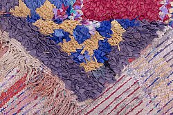 Moroccan Berber rug Boucherouite 275 x 115 cm