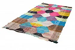 Moroccan Berber rug Boucherouite 150 x 285 cm
