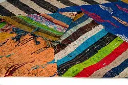 Moroccan Berber rug Boucherouite 135 x 230 cm