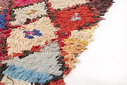 Moroccan Berber rug Boucherouite 210 x 95 cm