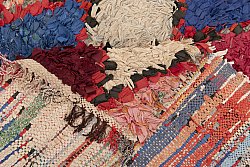 Moroccan Berber rug Boucherouite 210 x 95 cm
