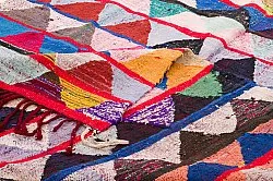 Moroccan Berber rug Boucherouite 145 x 240 cm