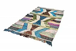 Moroccan Berber rug Boucherouite 140 x 250 cm