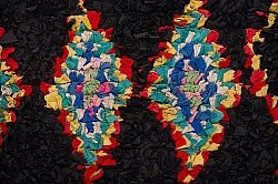 Moroccan Berber rug Boucherouite 130 x 270 cm