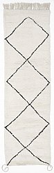 Kilim Moroccan Berber rug Beni Ourain 320 x 95 cm