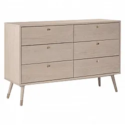 Dresser - Prime - 6 lådor (white oak)
